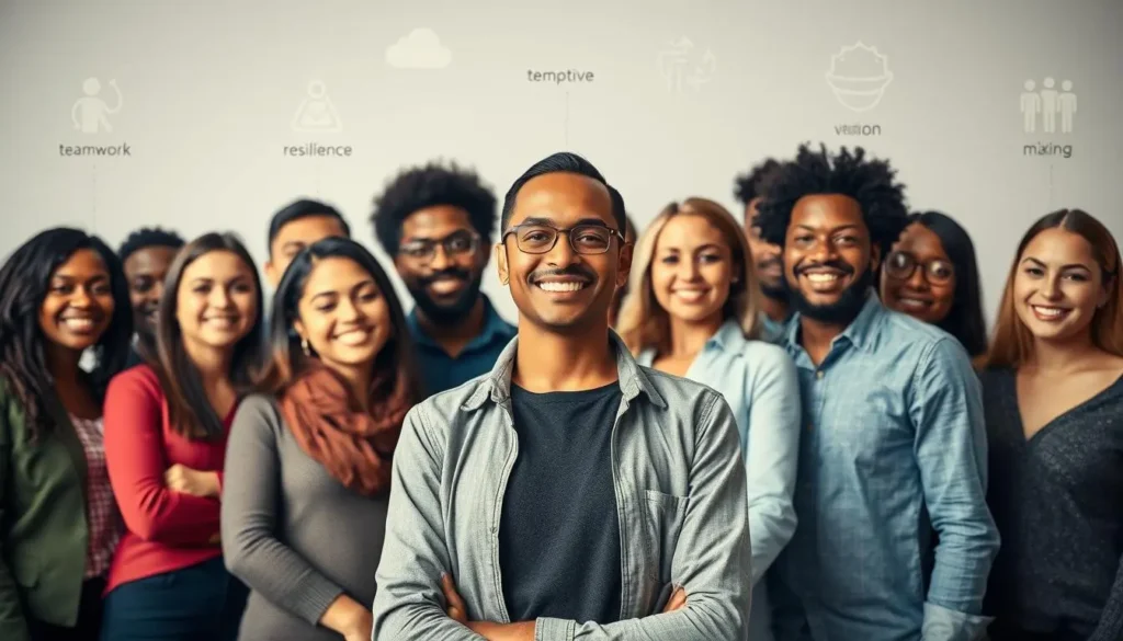 características de liderança